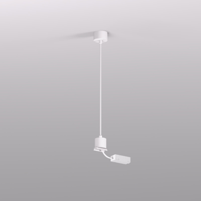 Подвод питания для подвесного монтажа трека SMART BASE TR2124-WH