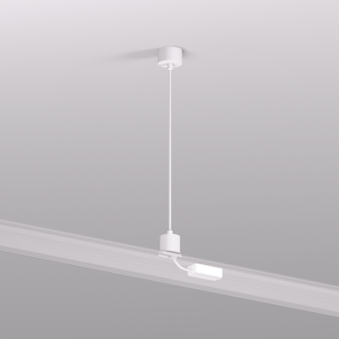 Подвод питания для подвесного монтажа трека SMART BASE TR2124-WH