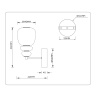 Настенный светодиодный светильник HIGH LIGHT AMBRELLA LIGHT LH53168