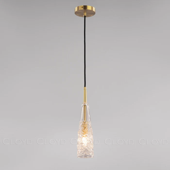 Подвесной светильник Cloyd ALEMAND-A P1 / латунь (арт.11091)