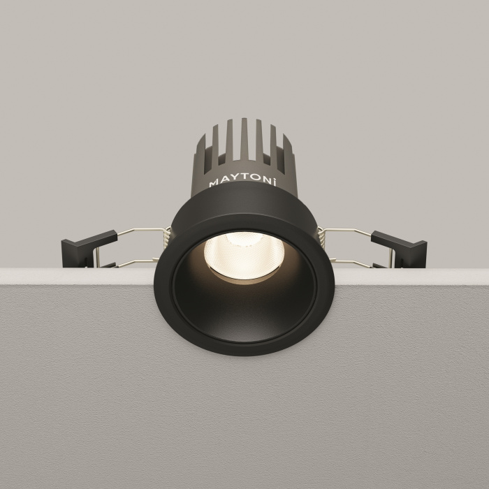 Встраиваемый светильник Maytoni Dip DL115-10W-4K-B