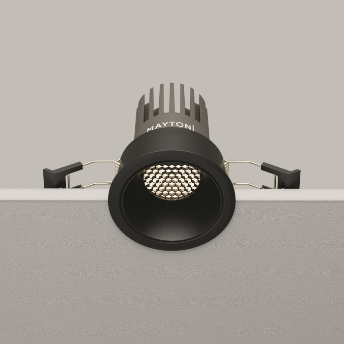 Встраиваемый светильник Maytoni Dip DL115-10W-4K-B