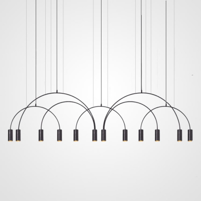 Подвесной светильник ARC 12 Black ImperiumLoft