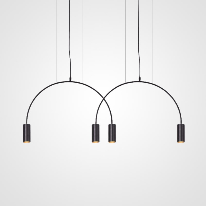 Подвесной светильник ARC 12 Black ImperiumLoft