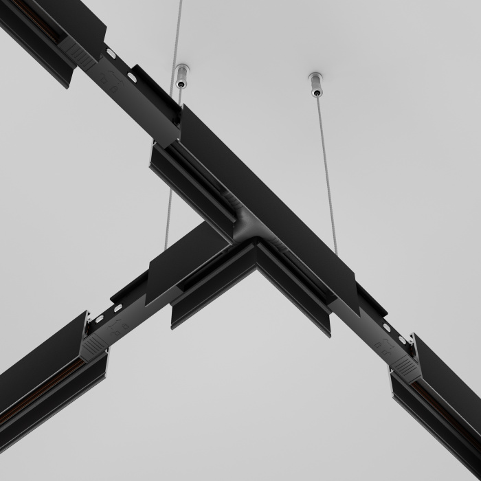 Коннектор питания Т-образный Exility черный Maytoni TRA034CWT-42B