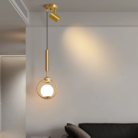 Подвесной светильник FINNUR R BALL L1B ImperiumLoft