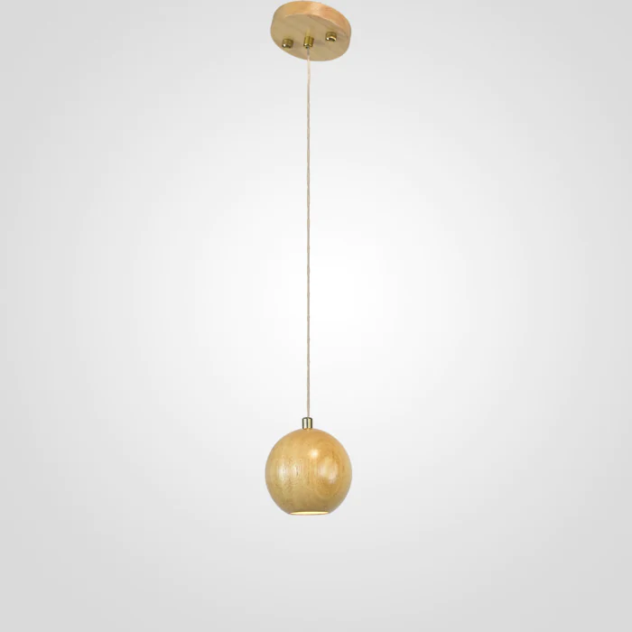 Подвесной светильник Lofter Wooden Sphere ImperiumLoft