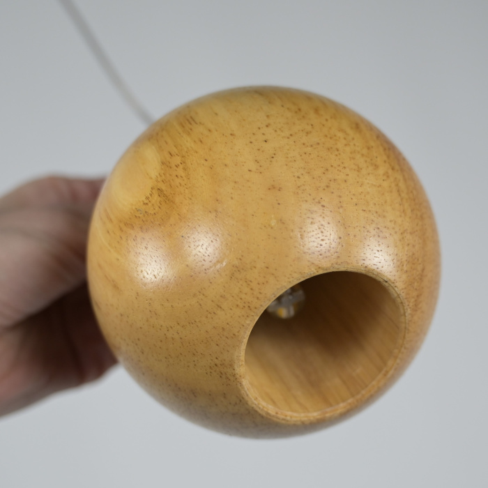 Подвесной светильник Lofter Wooden Sphere ImperiumLoft