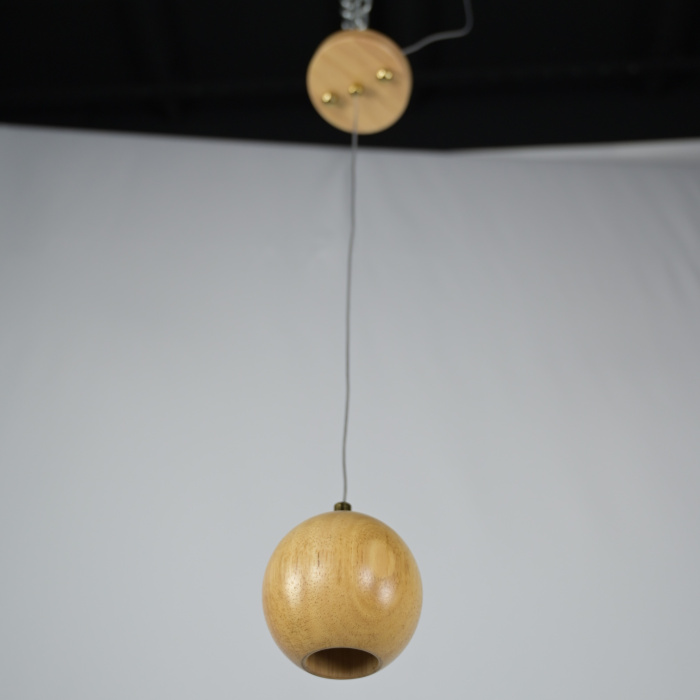 Подвесной светильник Lofter Wooden Sphere ImperiumLoft