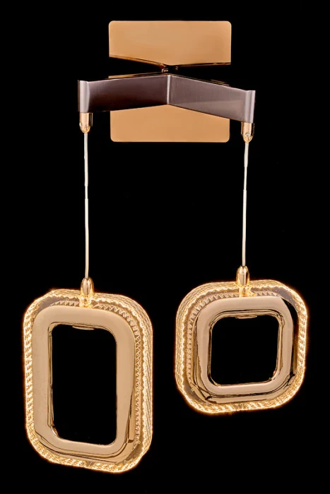 Бра Leon Theona LE7701/2W Grey/Gold