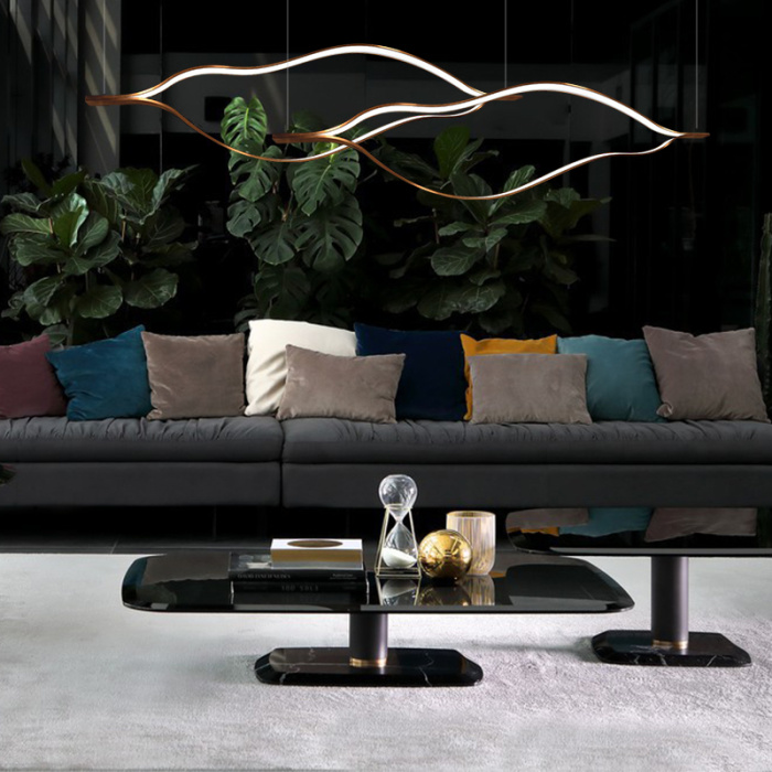 Подвесной светодиодный светильник Tape Light L120 ImperiumLoft