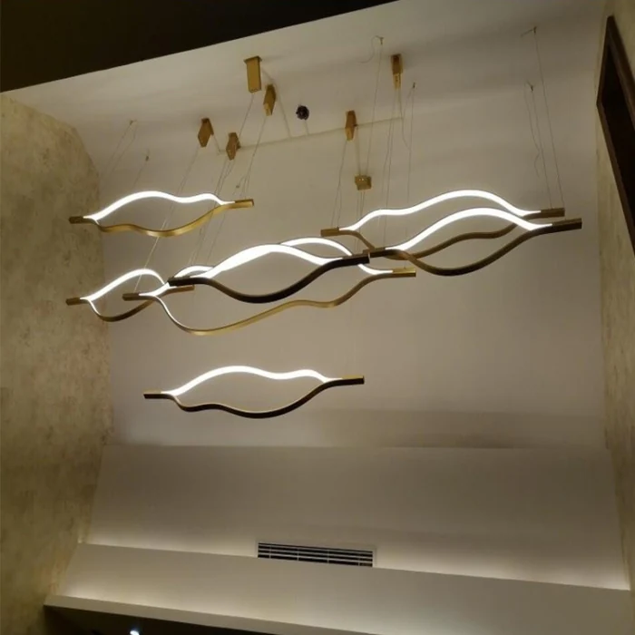 Подвесной светодиодный светильник Tape Light L120 ImperiumLoft