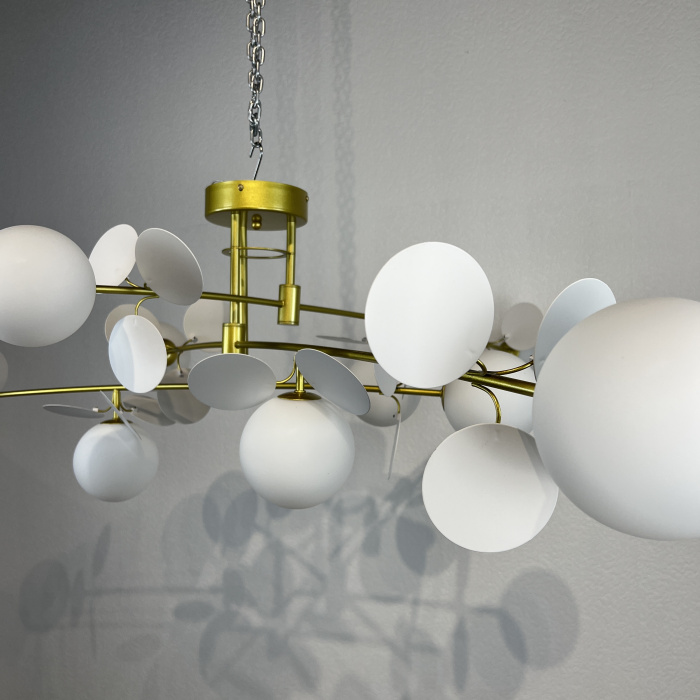 Потолочная люстра MATISSE B D120 Gold White ImperiumLoft