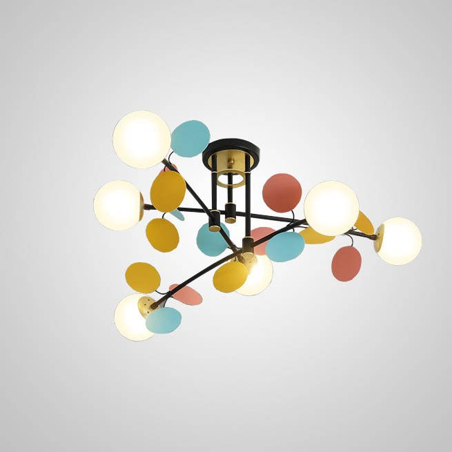 Потолочная люстра MATISSE B D120 Gold White ImperiumLoft