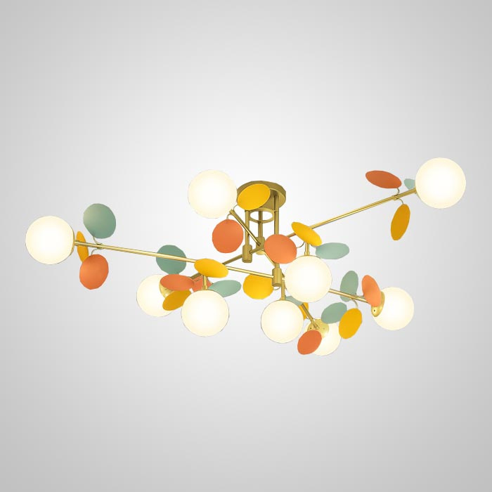 Потолочная люстра MATISSE B D120 Gold White ImperiumLoft