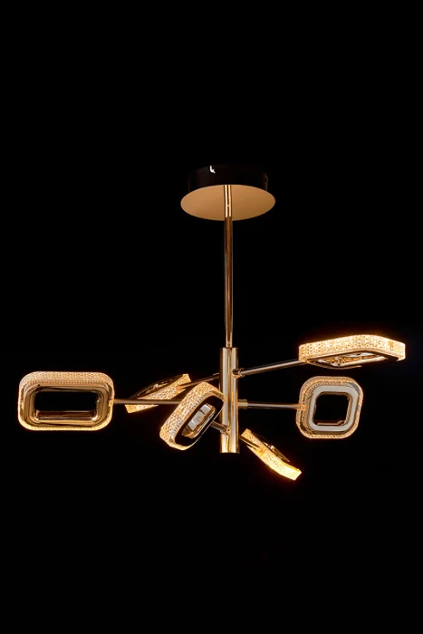 Люстра на штанге Leon Theona LE7701/6G Gold