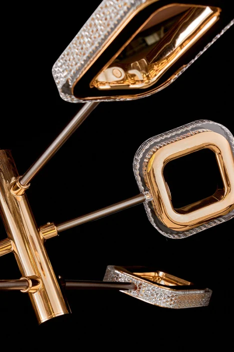 Люстра на штанге Leon Theona LE7701/6G Gold