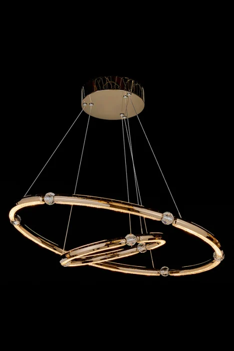 Подвесная люстра Leon Ani LE7710/800-2K Black/Chrome