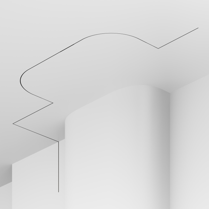 Шинопровод встраиваемый Maytoni Busbar trunkings Levity TRX184-121B