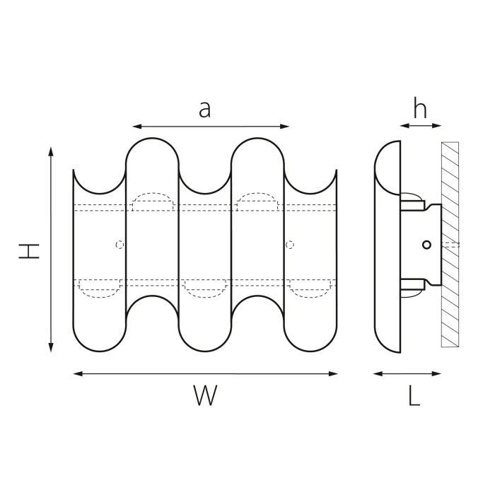 Светильник светодиодный уличный Bosso Lightstar 341533