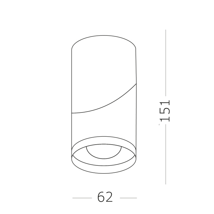 Спот ST LUCE ST650.502.01