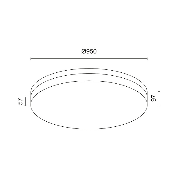 Накладной светильник Ledron DLC73029/114W Wooden 3K