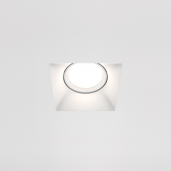 Встраиваемый светильник Maytoni Dot DL042-01-SQ-W