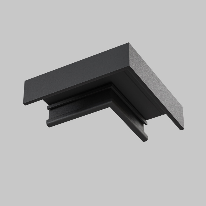 Коннектор угловой, накладной Basity, черный Maytoni TRA172CL-11B