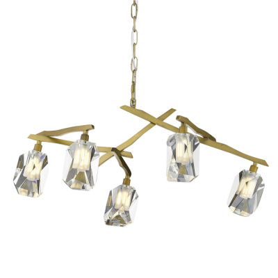 Подвесная люстра Delight Collection 68051 P68051-5 gold