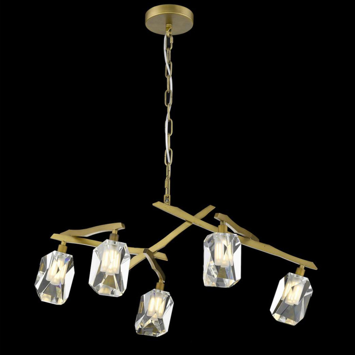 Подвесная люстра Delight Collection 68051 P68051-5 gold