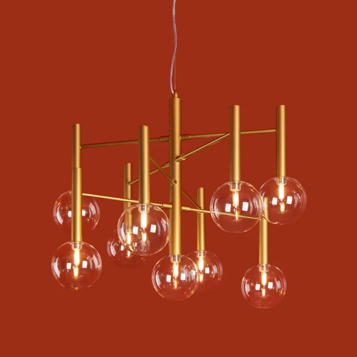 Подвесная люстра Freya Luce FR5584CL-L45G