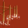 Подвесная люстра Freya Luce FR5584CL-L45G