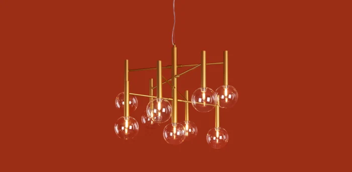 Подвесная люстра Freya Luce FR5584CL-L45G