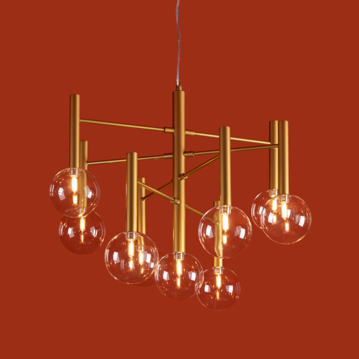 Подвесная люстра Freya Luce FR5584CL-L45G