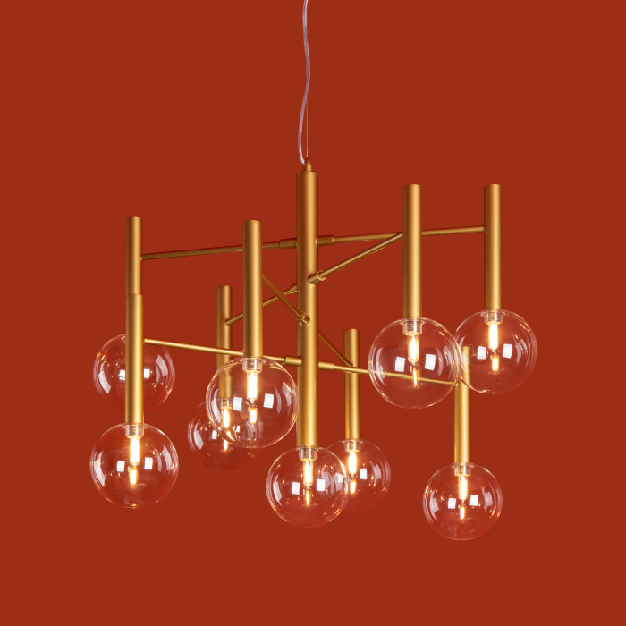 Подвесная люстра Freya Luce FR5584CL-L45G