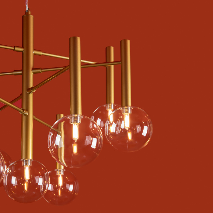 Подвесная люстра Freya Luce FR5584CL-L45G