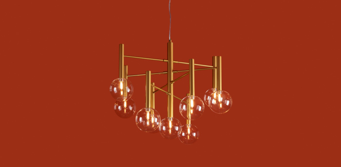 Подвесная люстра Freya Luce FR5584CL-L45G