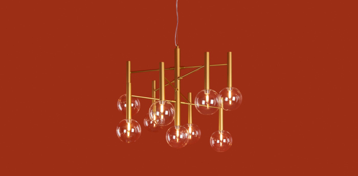 Подвесная люстра Freya Luce FR5584CL-L45G