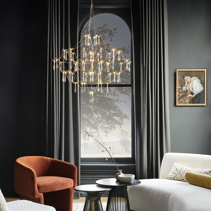 Подвесная люстра Freya Amela FR6138PL-L44BS