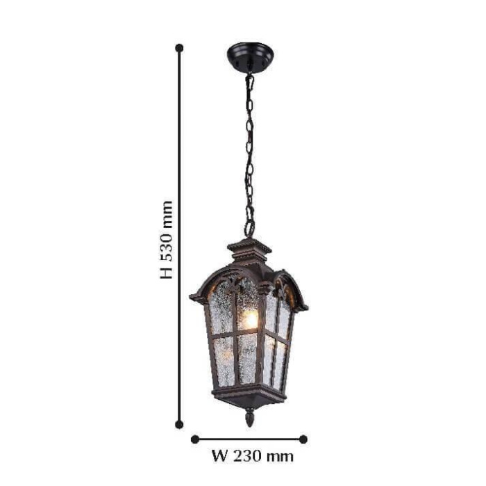 Уличный подвесной светильник Favourite Bristol 2036-1P
