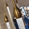 Подвесной светильник Delight Collection Teardrop OM801670-25-G