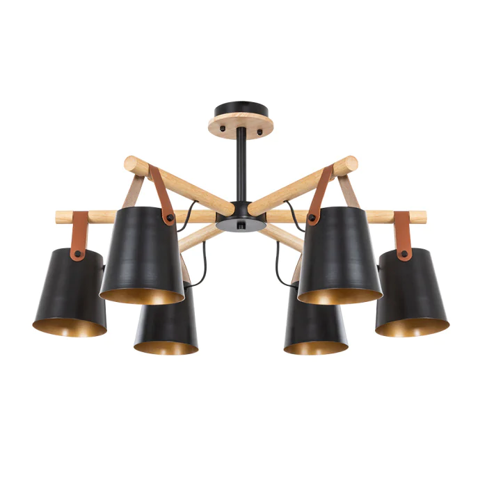 Люстра потолочная Arte Lamp THOMAS A7032PL-6BK