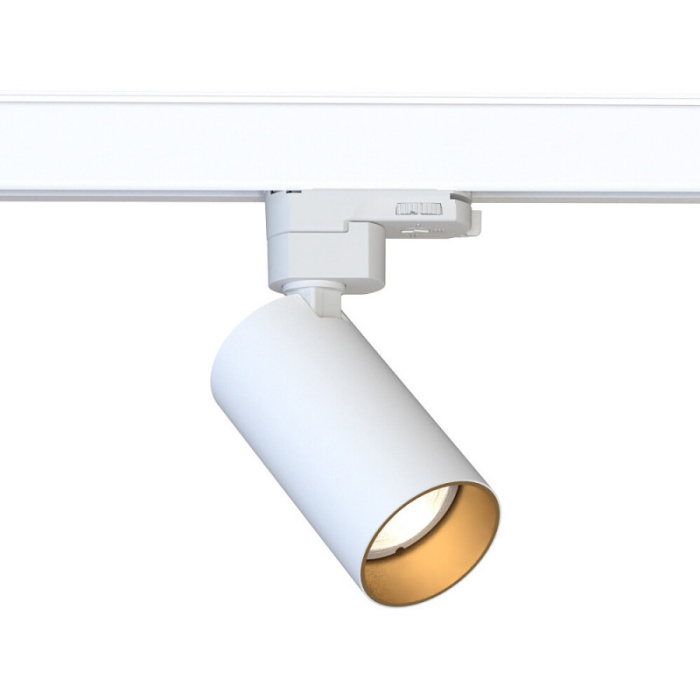 Трековый трехфазный светильник Nowodvorski Ctls Mono White/Gold 10238
