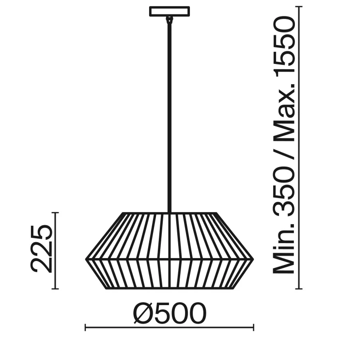 Подвесной светильник Freya LoungeGarden FR5248PL-01BG