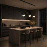Магнитный трековый светильник Черный LED 1*7W 4000K Lm Ra90 120° IP20 D100xH- 48V ST681.446.07