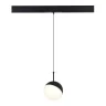 Магнитный трековый светильник Черный LED 1*7W 4000K Lm Ra90 120° IP20 D100xH- 48V ST681.446.07