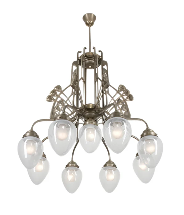 Люстра на штанге Berliner Messinglampen D288-123blB