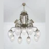 Люстра на штанге Berliner Messinglampen D288-123blB