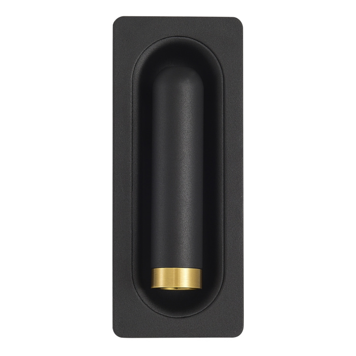 Светильник настенный ST-Luce черный/черный,латунь LED 1*3W 4000K SL6238.401.01