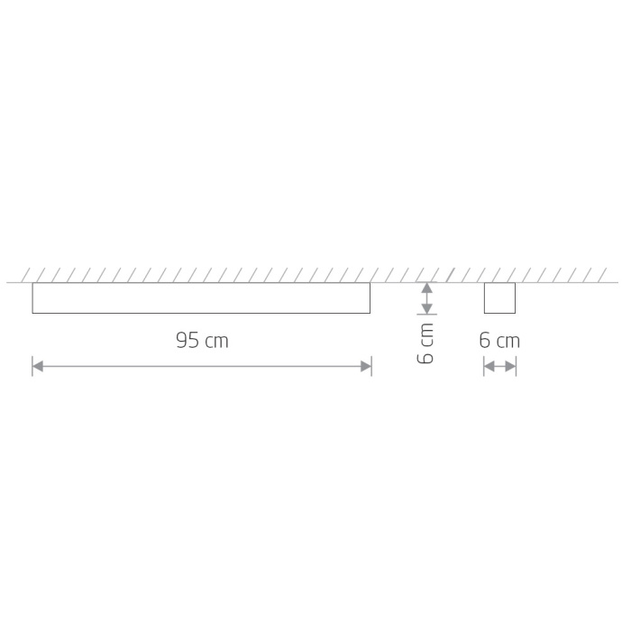 Потолочный cветильник Nowodvorski Soft Ceiling Led 90x6 Graphite 7533